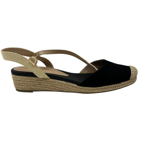 Shoes Heels Wedge By Clothes Mentor In Black, Size:9