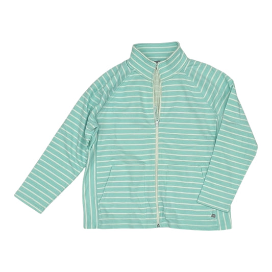 Jacket Shirt By Talbots In Blue, Size:Xl