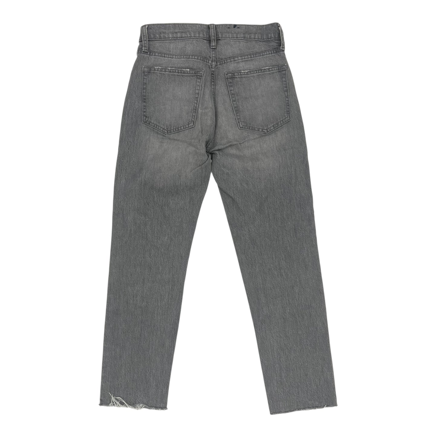 Jeans Straight By Gap In Grey Denim, Size:2