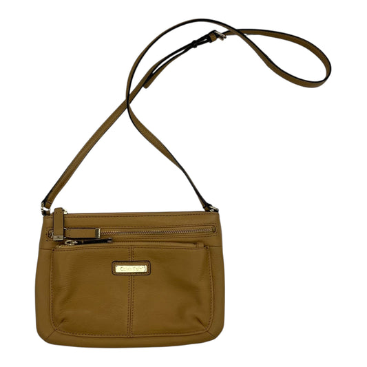 Crossbody By Calvin Klein In Tan, Size:Small