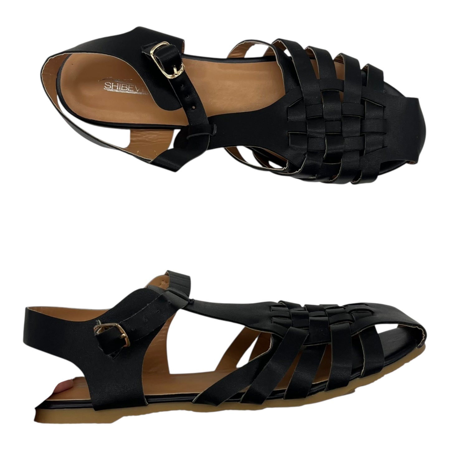 Shoes Flats By Cme In Black, Size:7.5