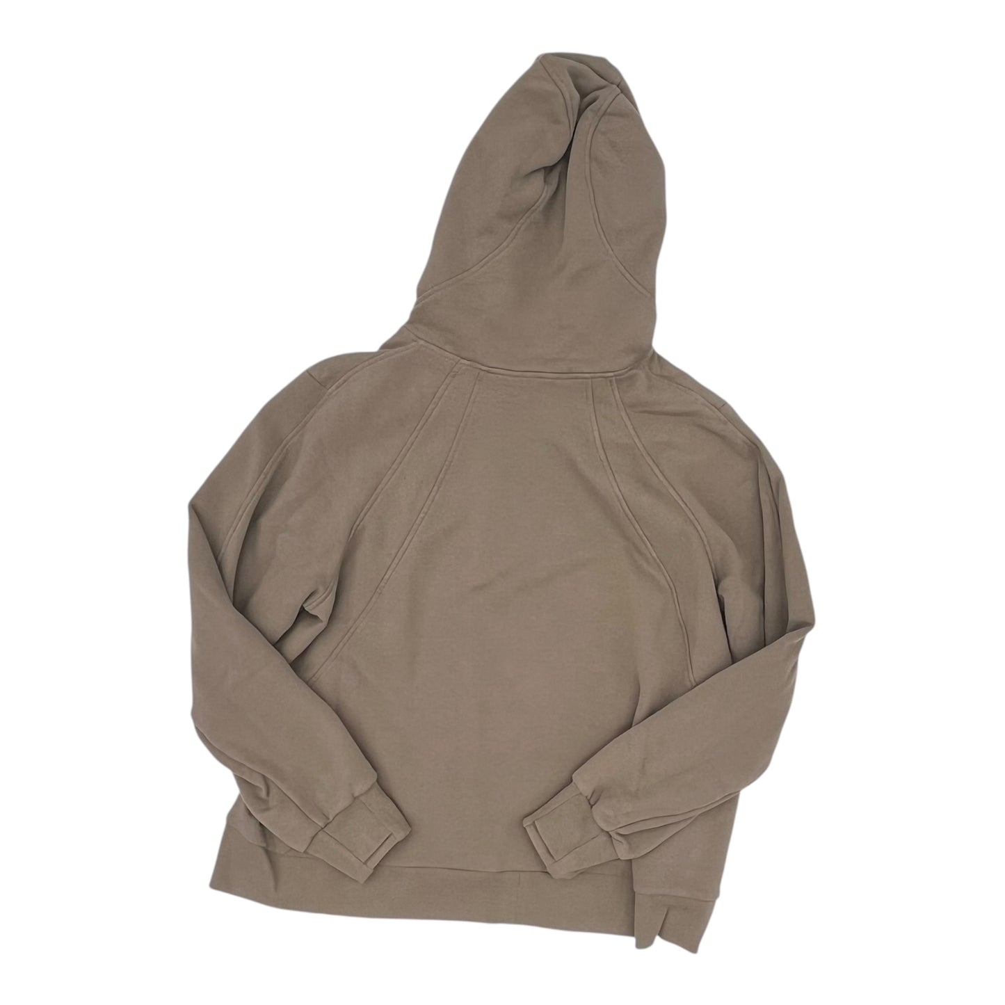 Sweatshirt Hoodie By Athleta In Brown, Size:1X