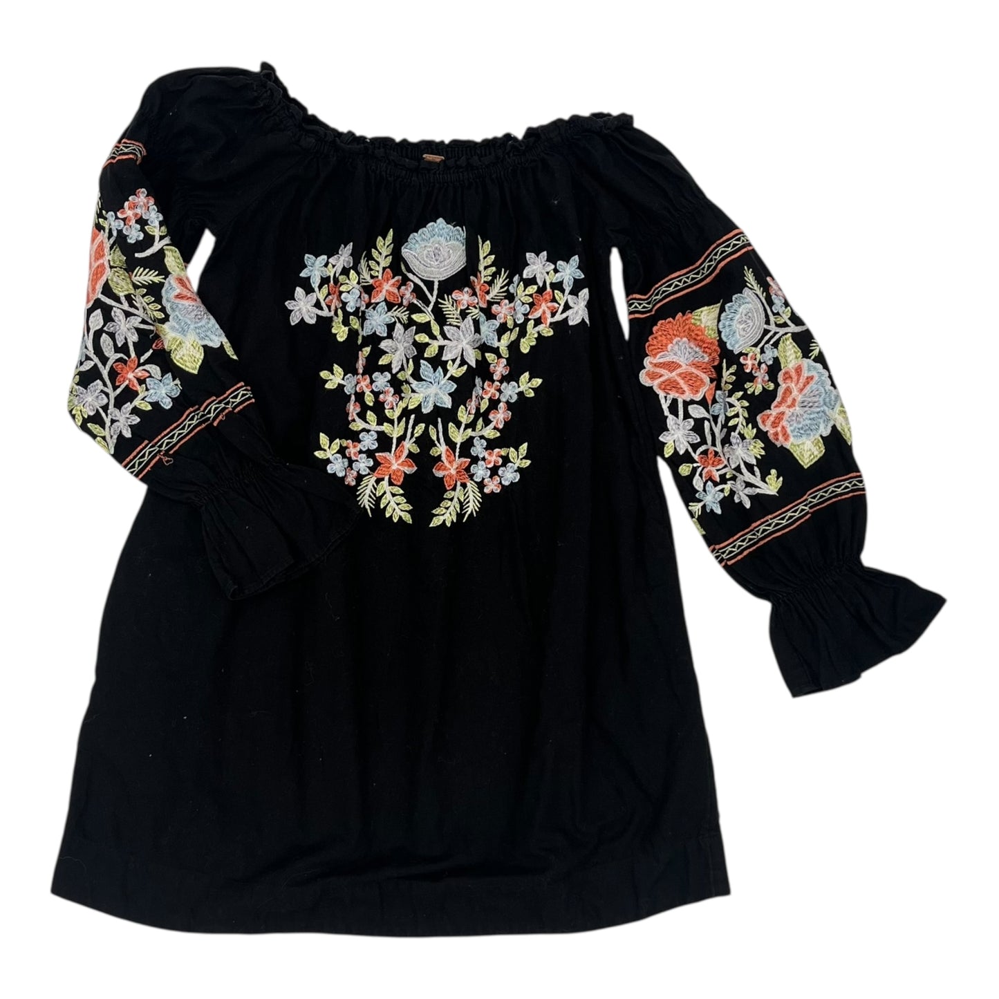 Tunic Ls By Free People In Black, Size:Xs