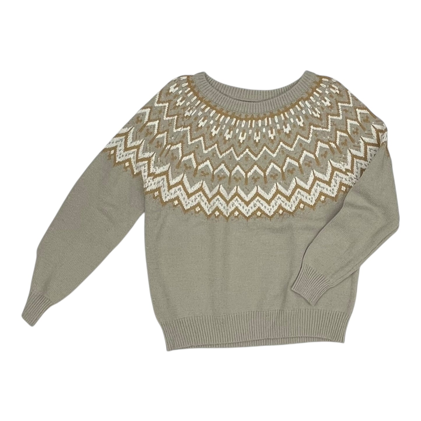 Sweater By Cmf In Tan, Size:M