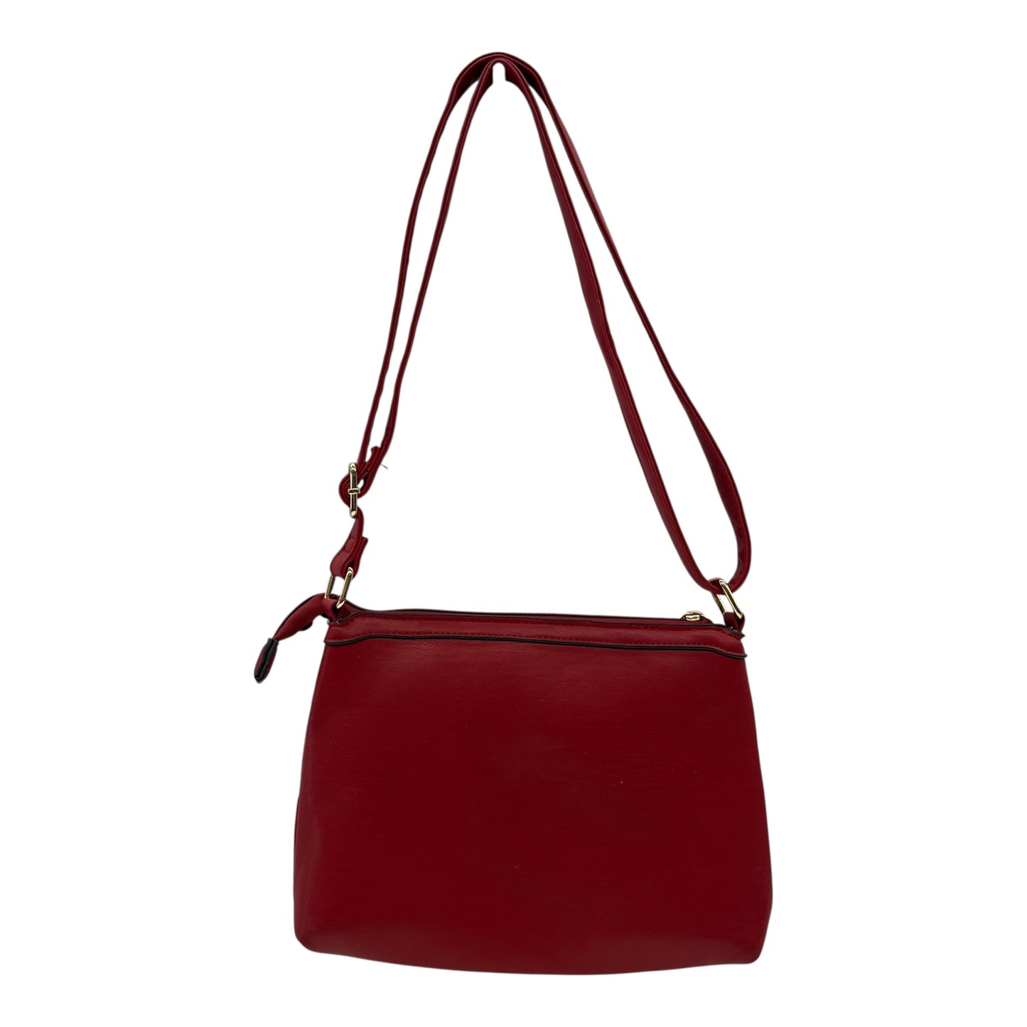 Crossbody By Cme In Red, Size:Medium
