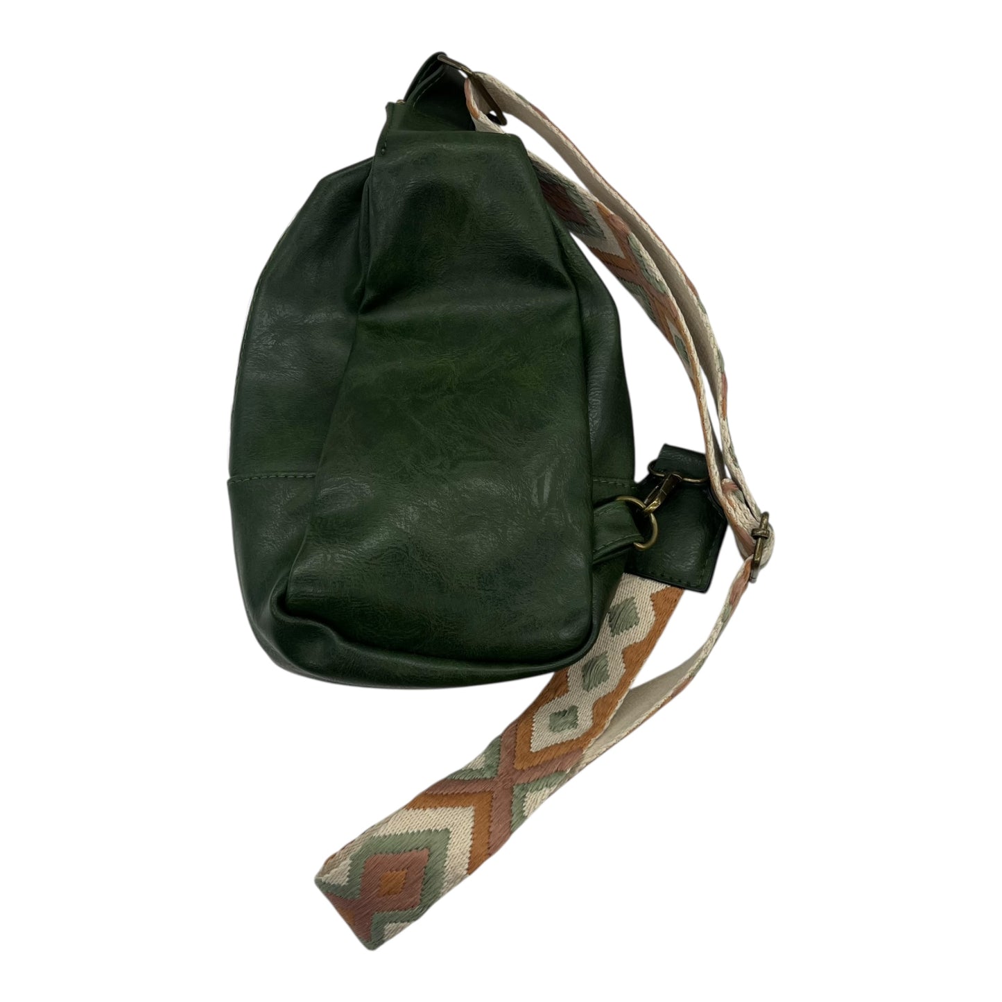 Backpack By Clothes Mentor In Green, Size:Small