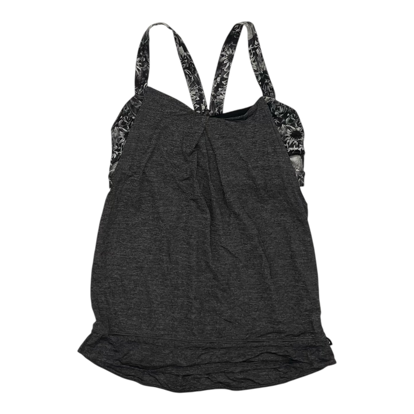 Athletic Tank Top By Lululemon In Grey, Size:S