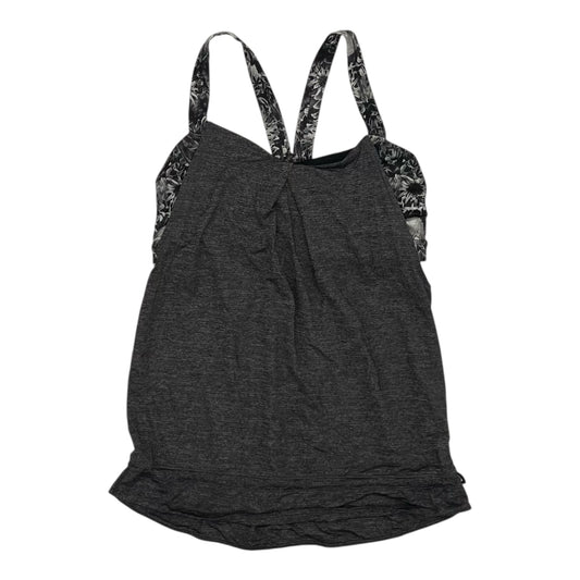 Athletic Tank Top By Lululemon In Grey, Size:S