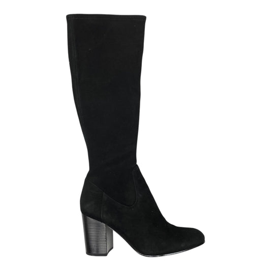 Boots Designer By Coach In Black, Size:7