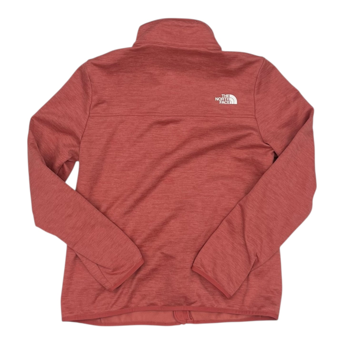 Athletic Jacket By The North Face In Coral, Size:M