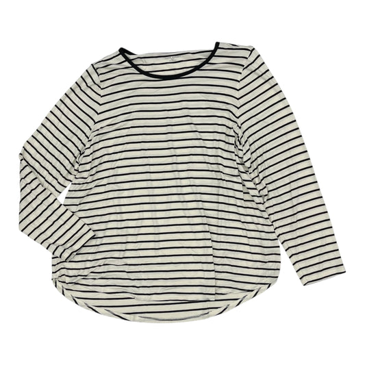 Top Ls By Lane Bryant In Black & Cream, Size:3X