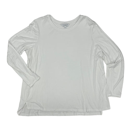 WHITE TOP LS BASIC by LIVERPOOL Size:1X