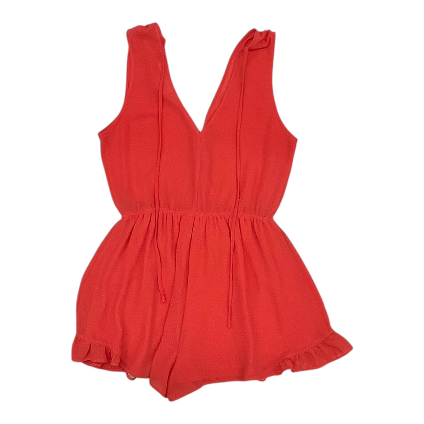 Romper By Astr In Orange, Size:S