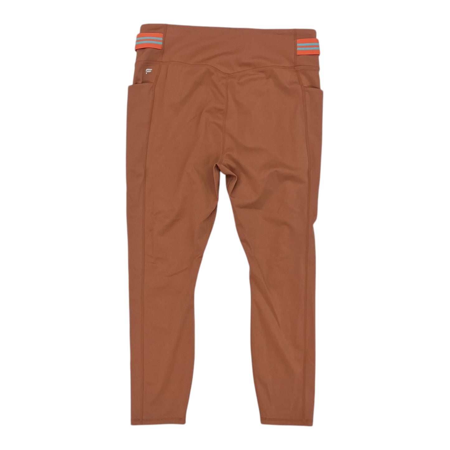 Athletic Leggings By Fabletics In Orange, Size:Xl