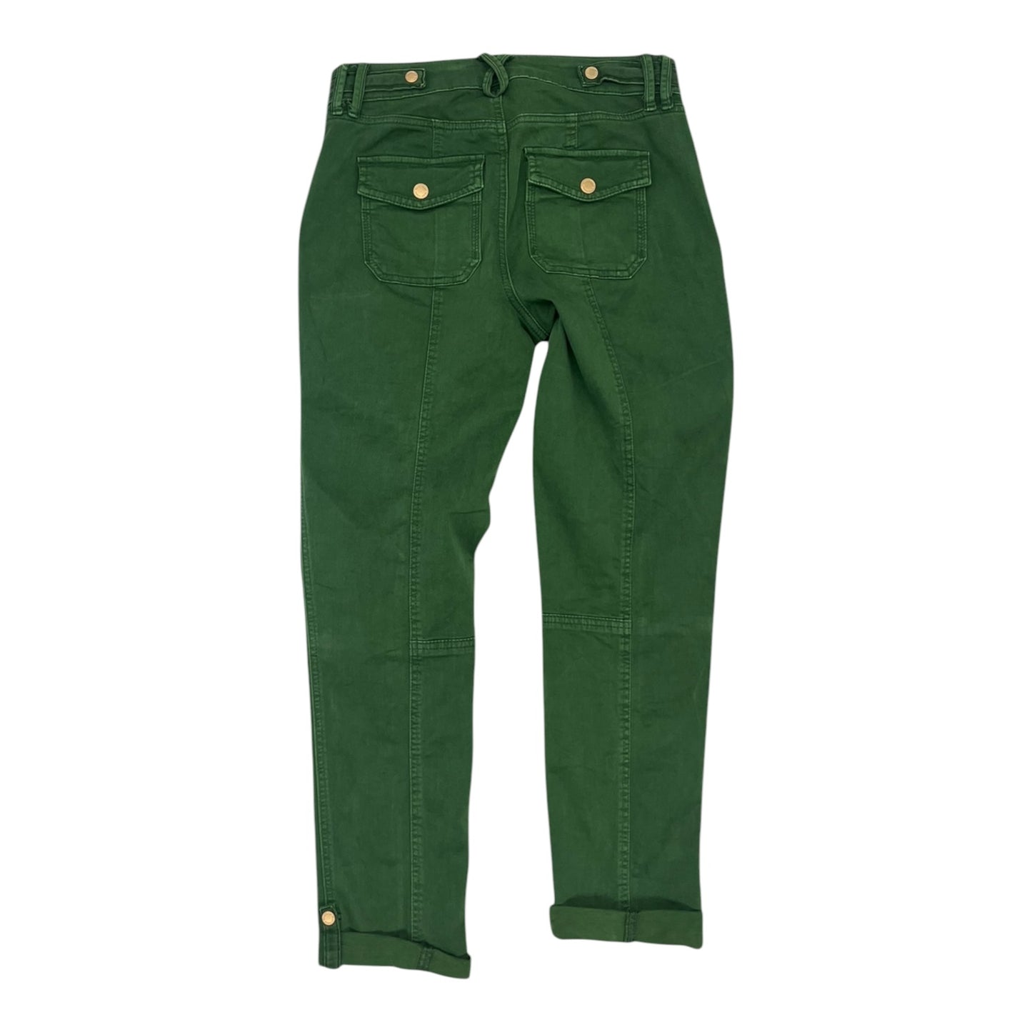 Pants Cropped By White House Black Market In Green, Size:0