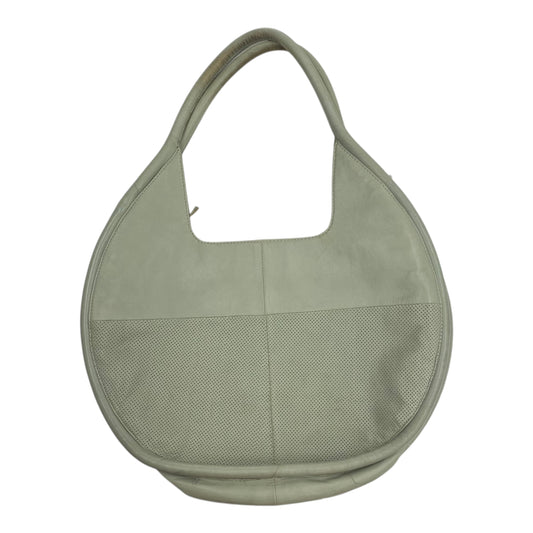 Tote Leather By Anthropologie In Green, Size:Medium