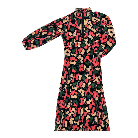 Dress Casual Maxi By Clothes Mentor In Floral Print, Size:Xs