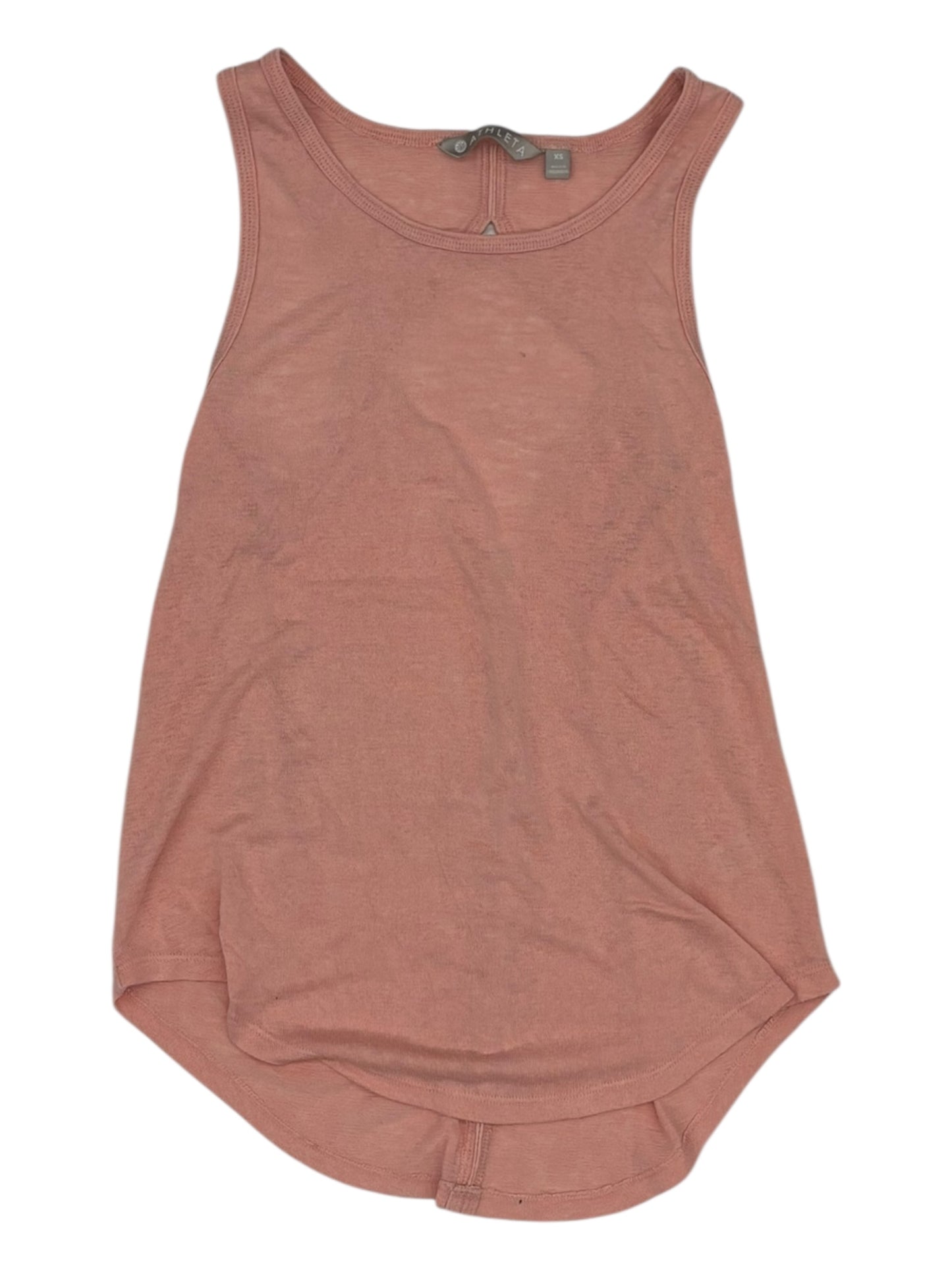 Athletic Tank Top By Athleta In Pink, Size:Xs