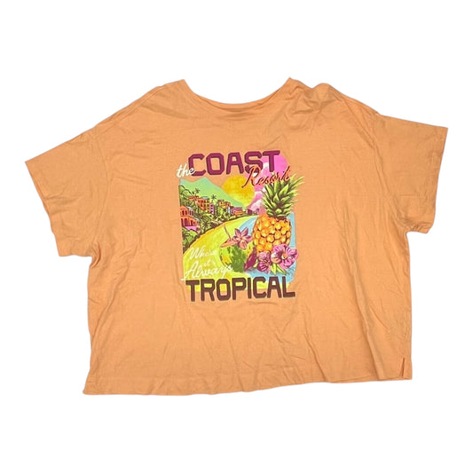 Top Ss By Old Navy In Orange, Size:3X
