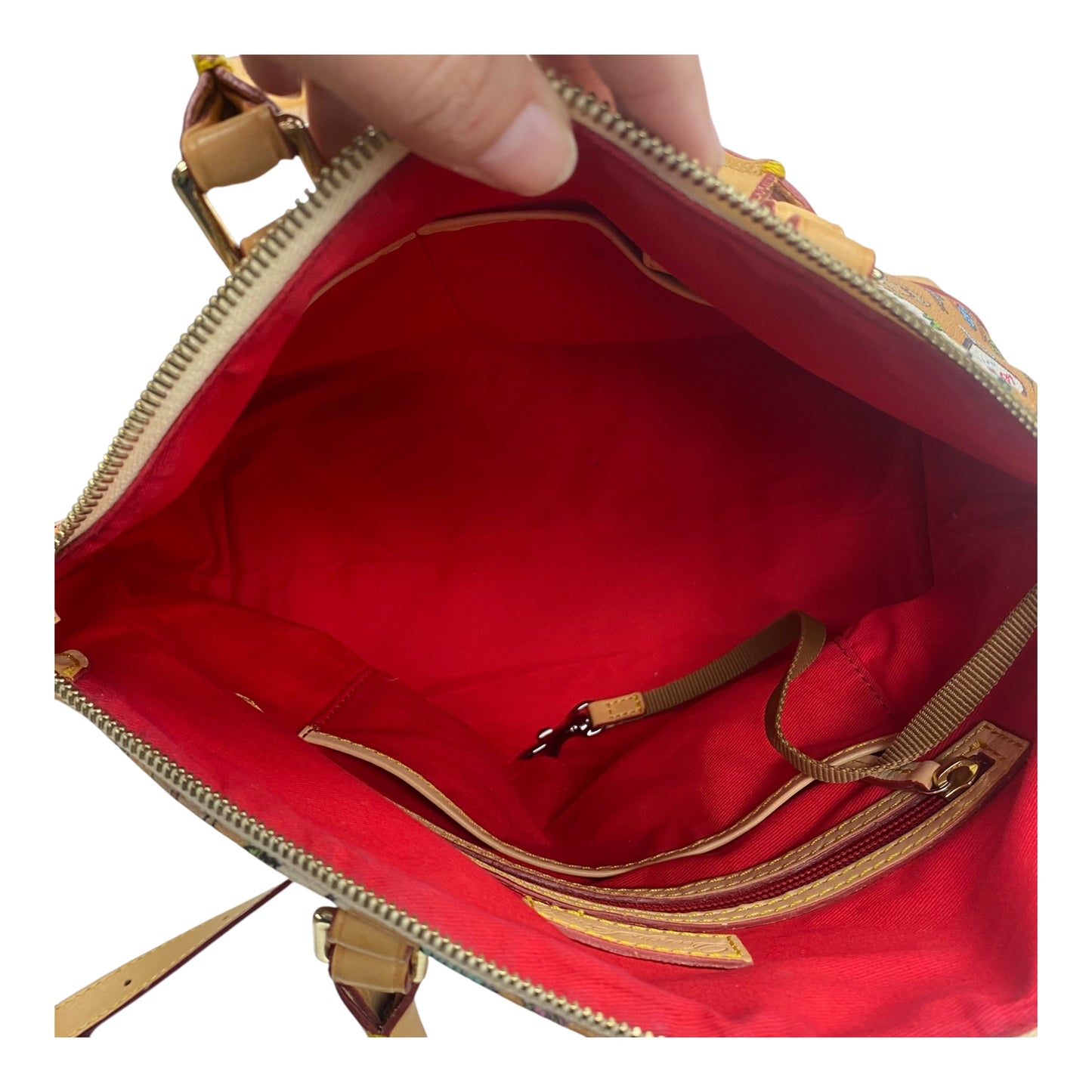 Handbag Designer By Dooney And Bourke In Brown, Size:Medium