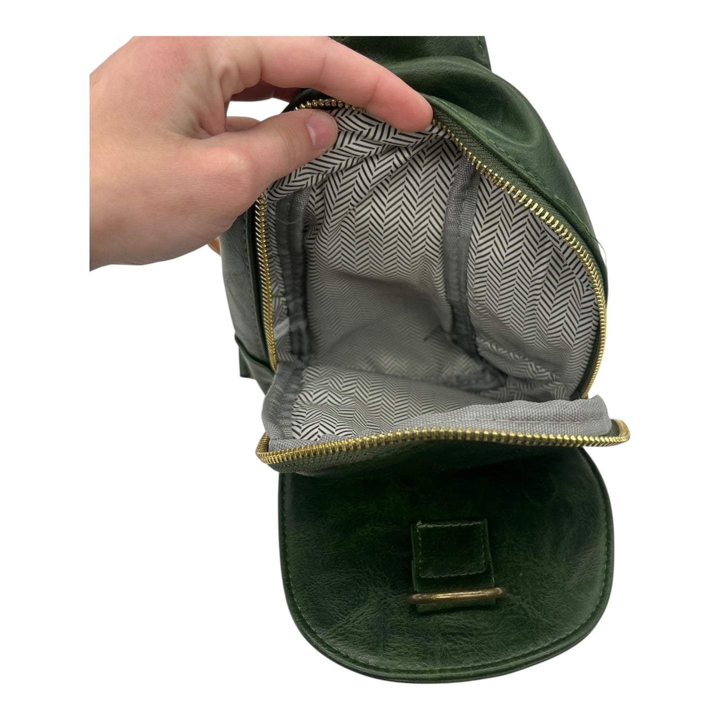 Backpack By Clothes Mentor In Green, Size:Small