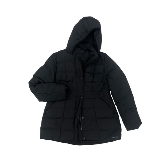 Coat Puffer & Quilted By Lands End In Black, Size:M
