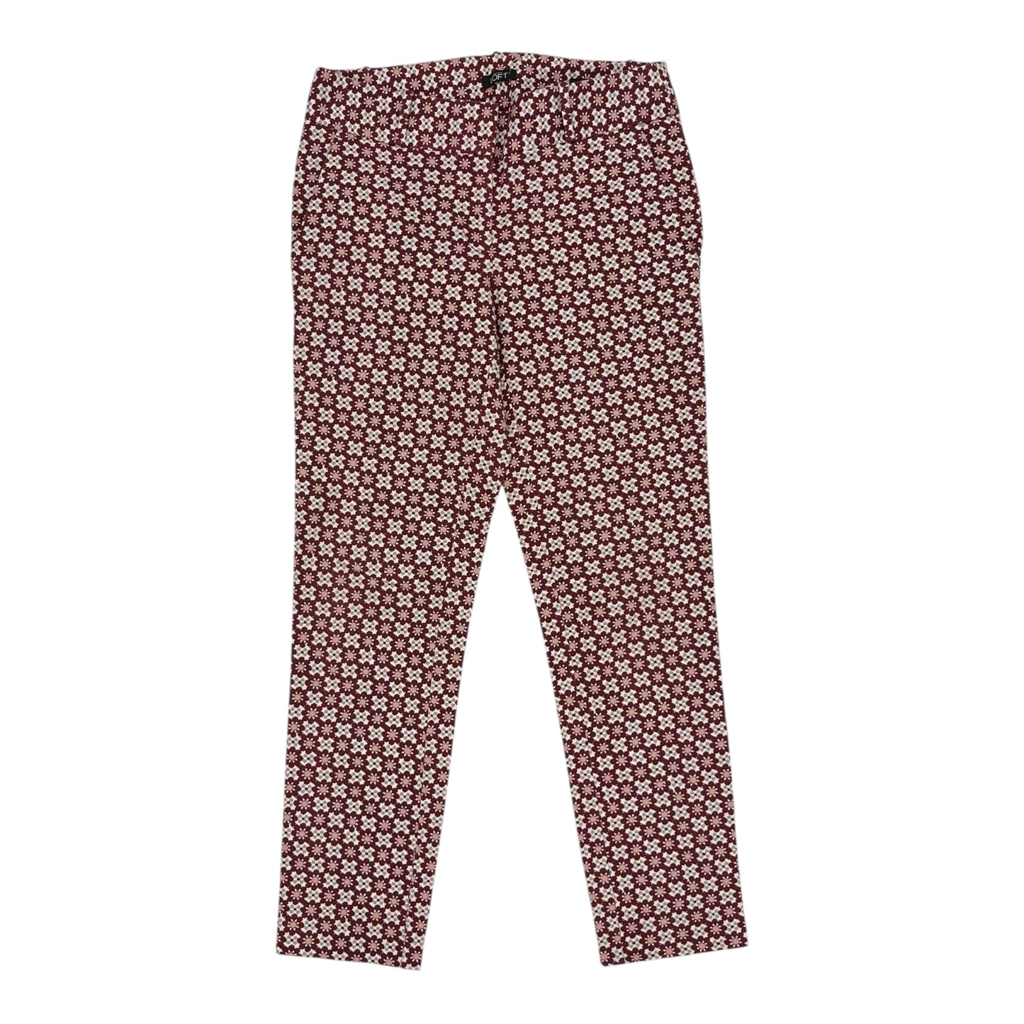 Pants Chinos & Khakis By Loft In Red, Size:2