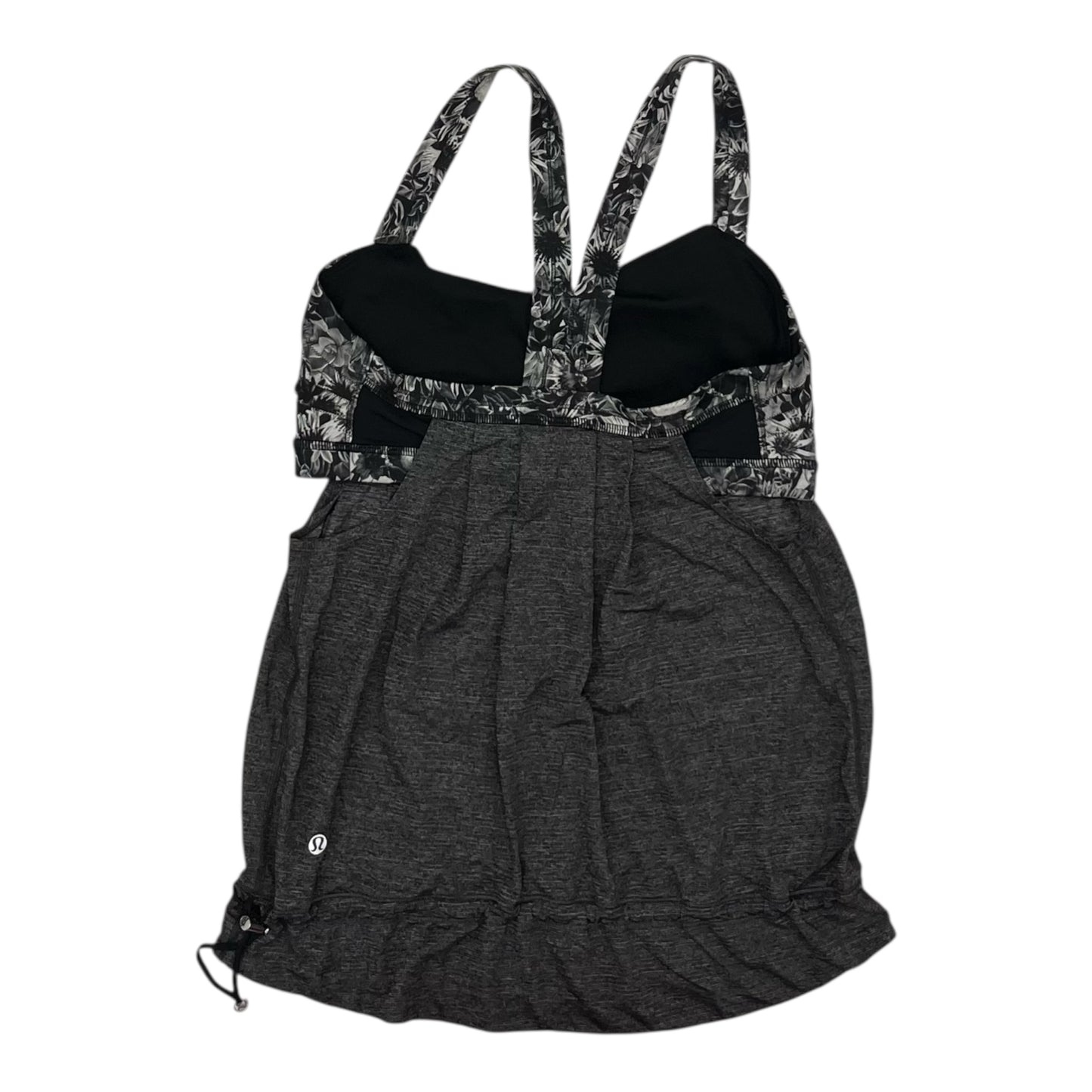 Athletic Tank Top By Lululemon In Grey, Size:S