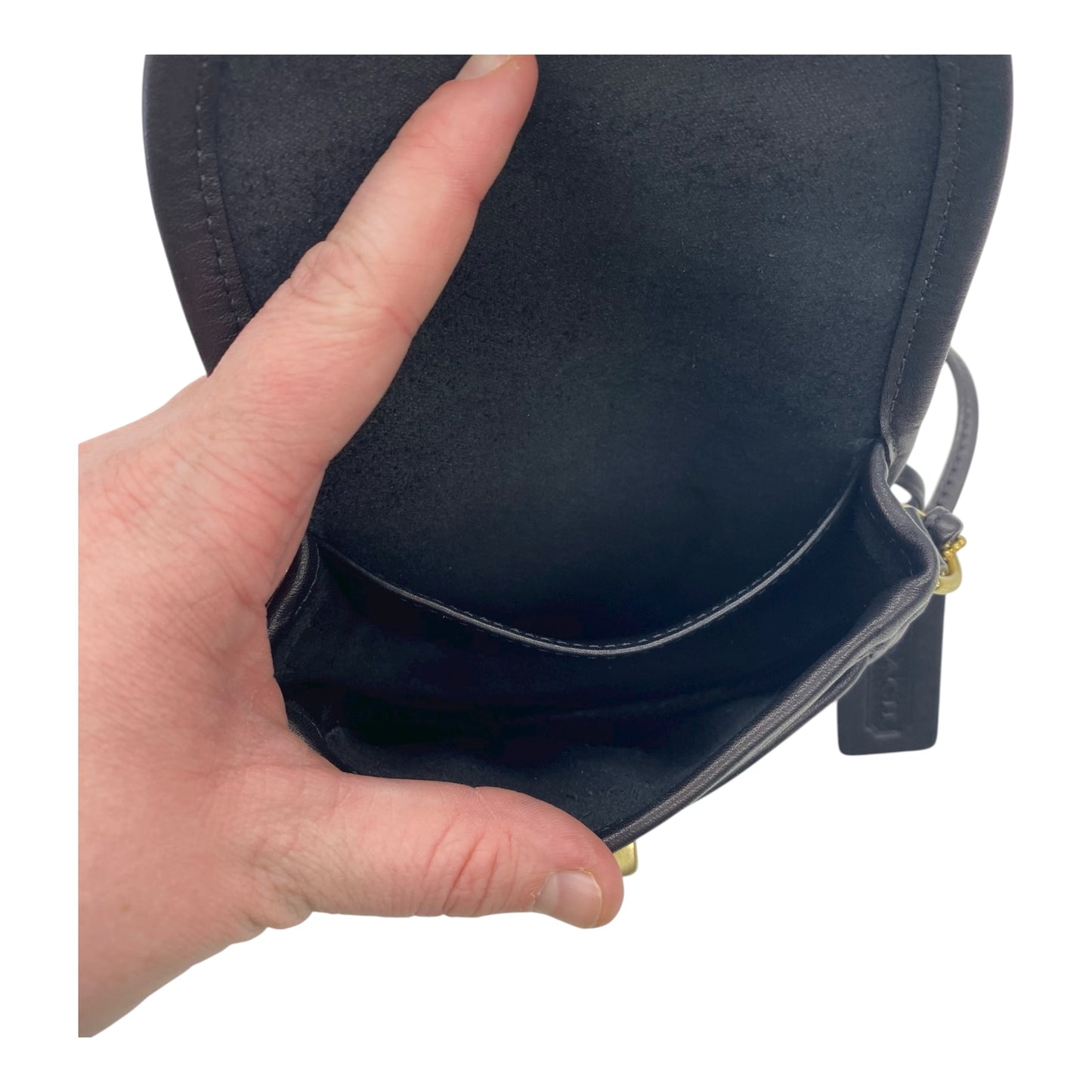 Crossbody Designer By Coach In Black, Size:Small