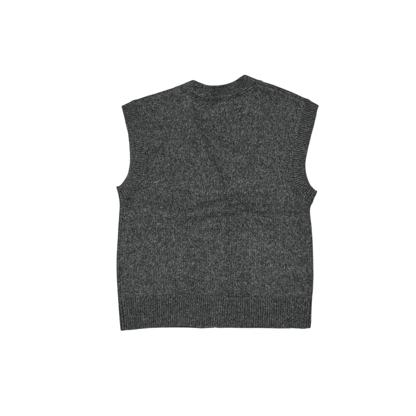 Vest Sweater By Steve Madden In Grey, Size:S