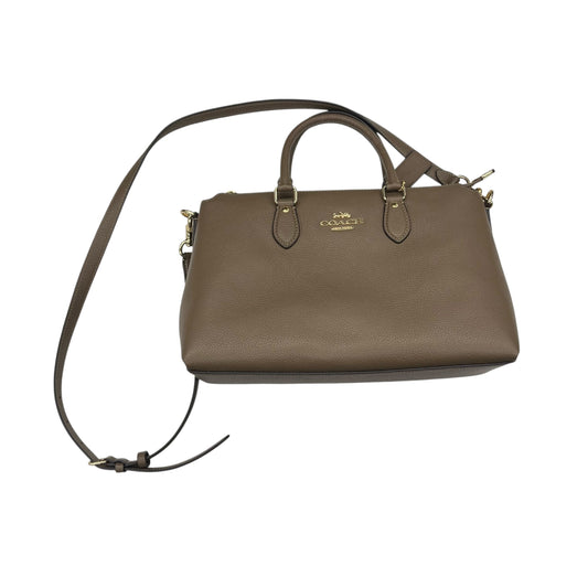 Handbag Designer By Coach In Brown, Size:Medium