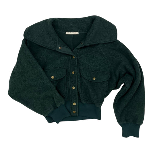 Jacket Faux Fur & Sherpa By We The Free In Green, Size:S