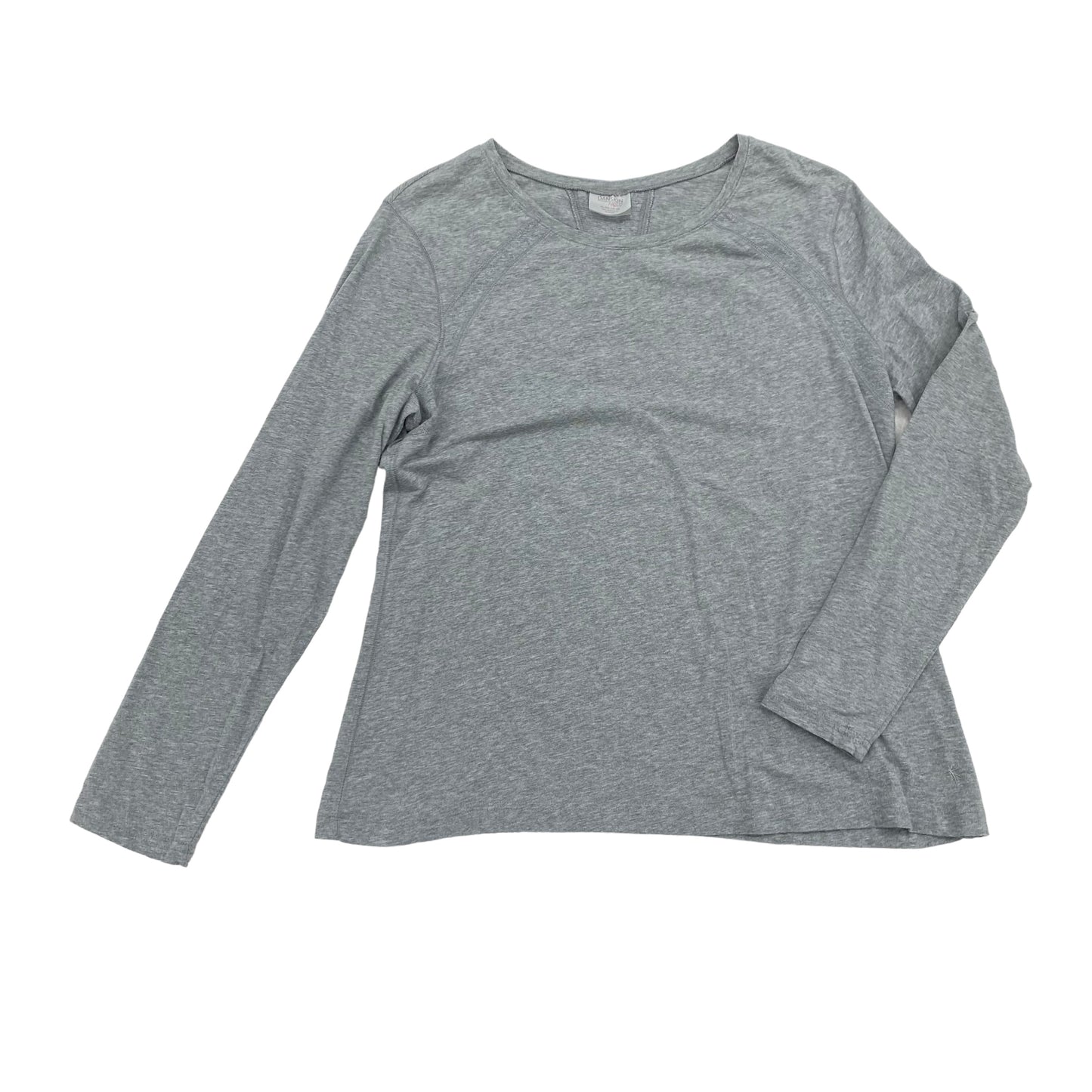 GREY TOP LS by DANSKIN Size:XL