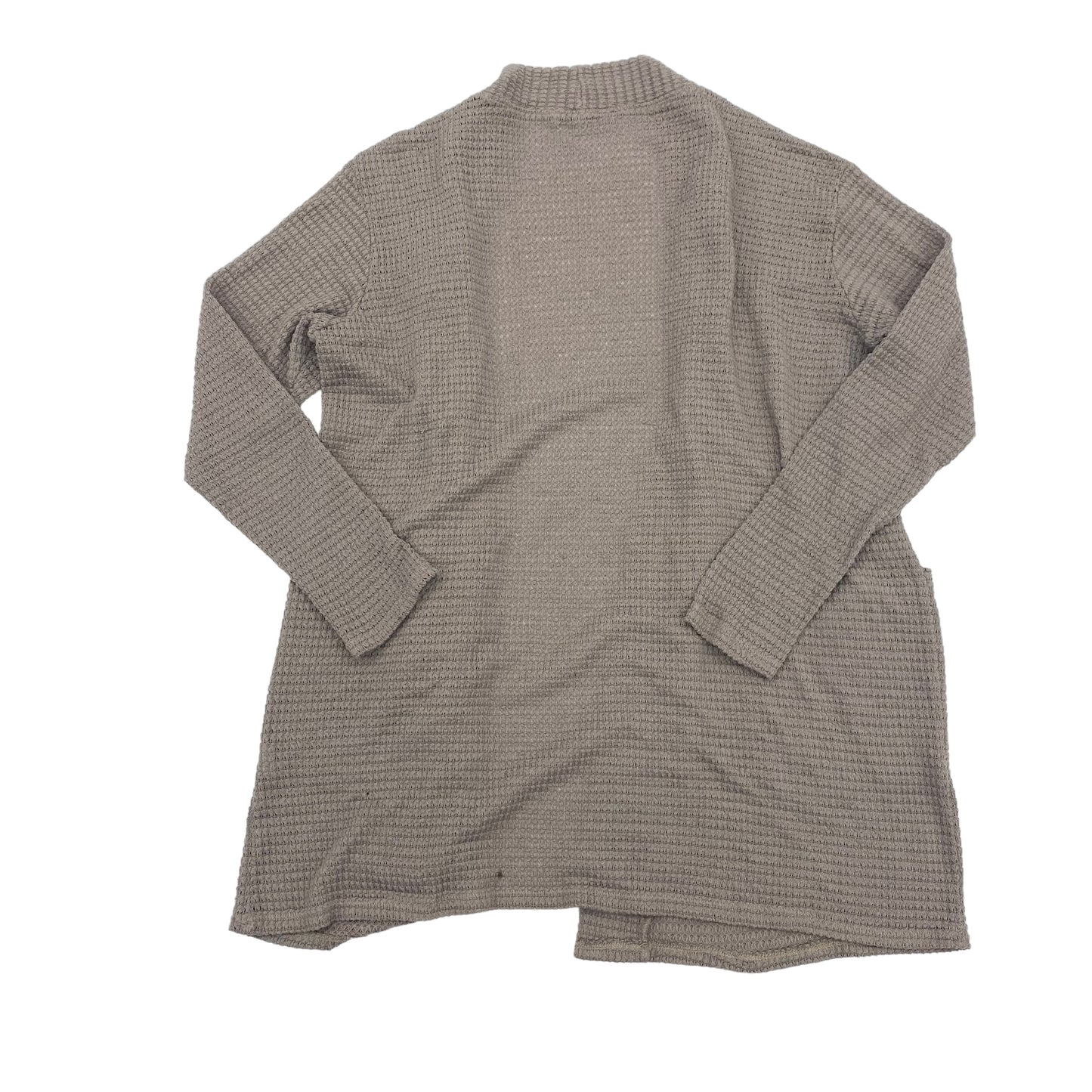 TAUPE SWEATER CARDIGAN by CLOTHES MENTOR Size:PETITE   S