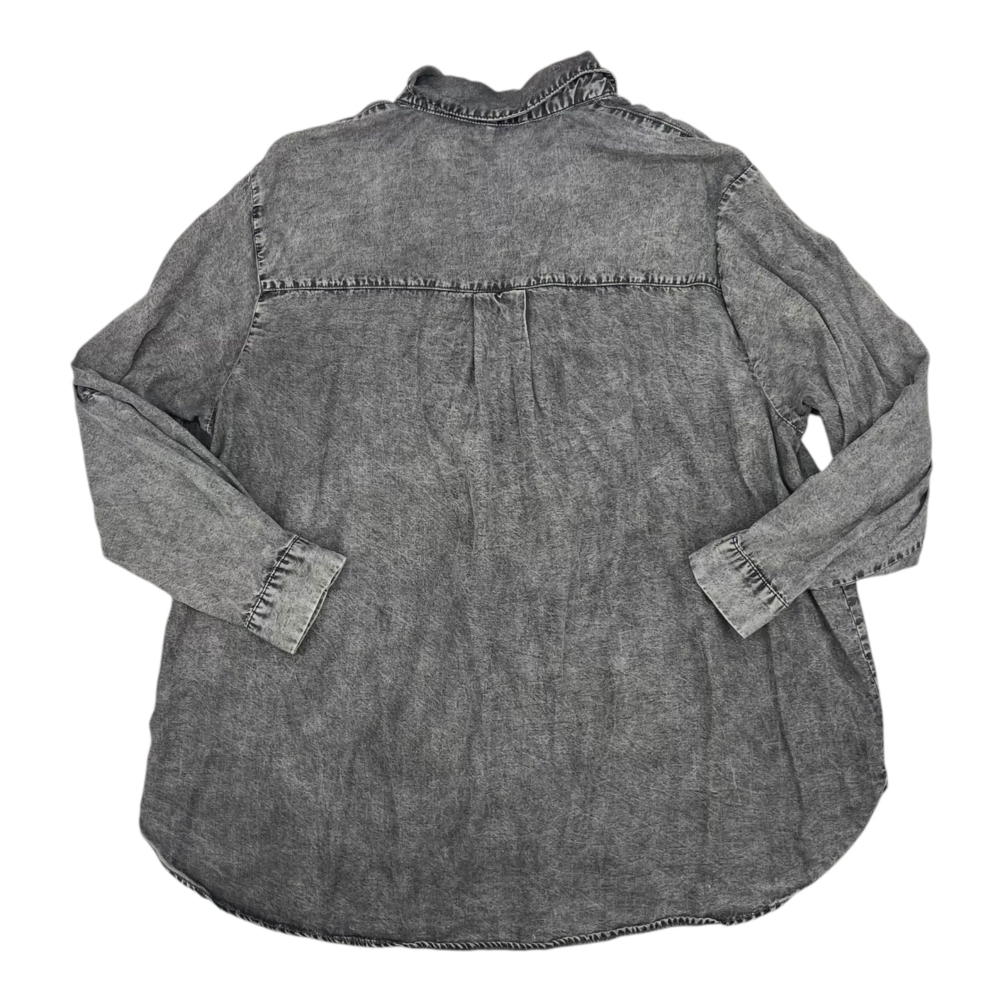 Top Ls By Jane And Delancey In Grey, Size:1X