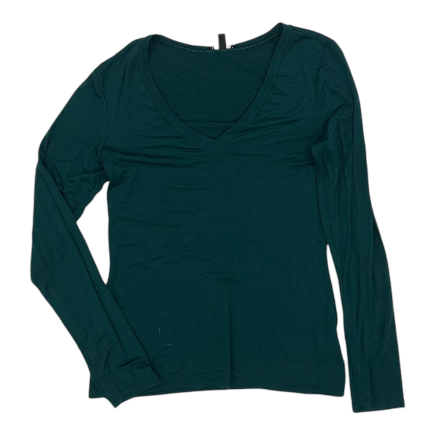 Top Ls Basic By Express In Green, Size:M