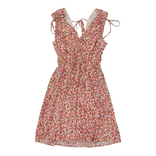 Dress Casual Short By Time And Tru In Floral Print, Size:Xs