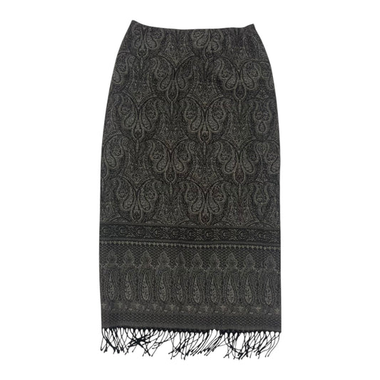 Skirt Midi By Talbots In Black, Size:2