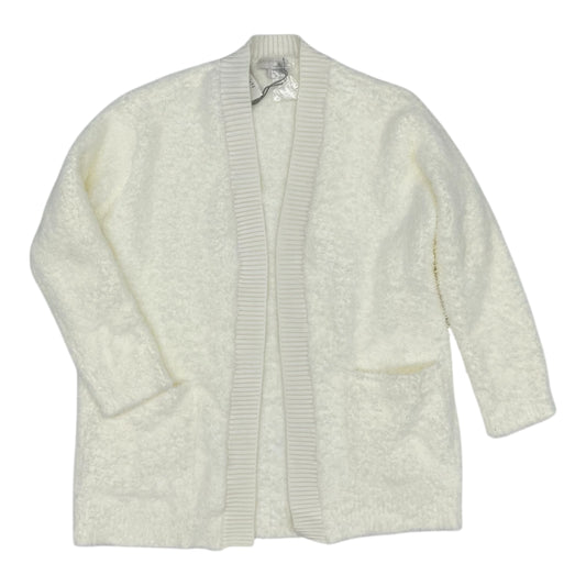Sweater Cardigan By Barefoot Dreams In Cream, Size:M