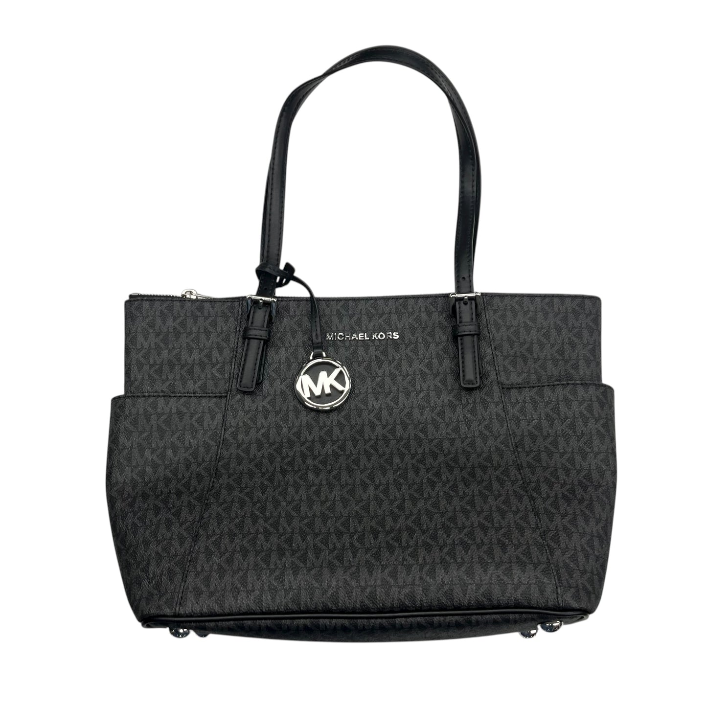 Tote Designer By Michael Kors In Black, Size:Medium