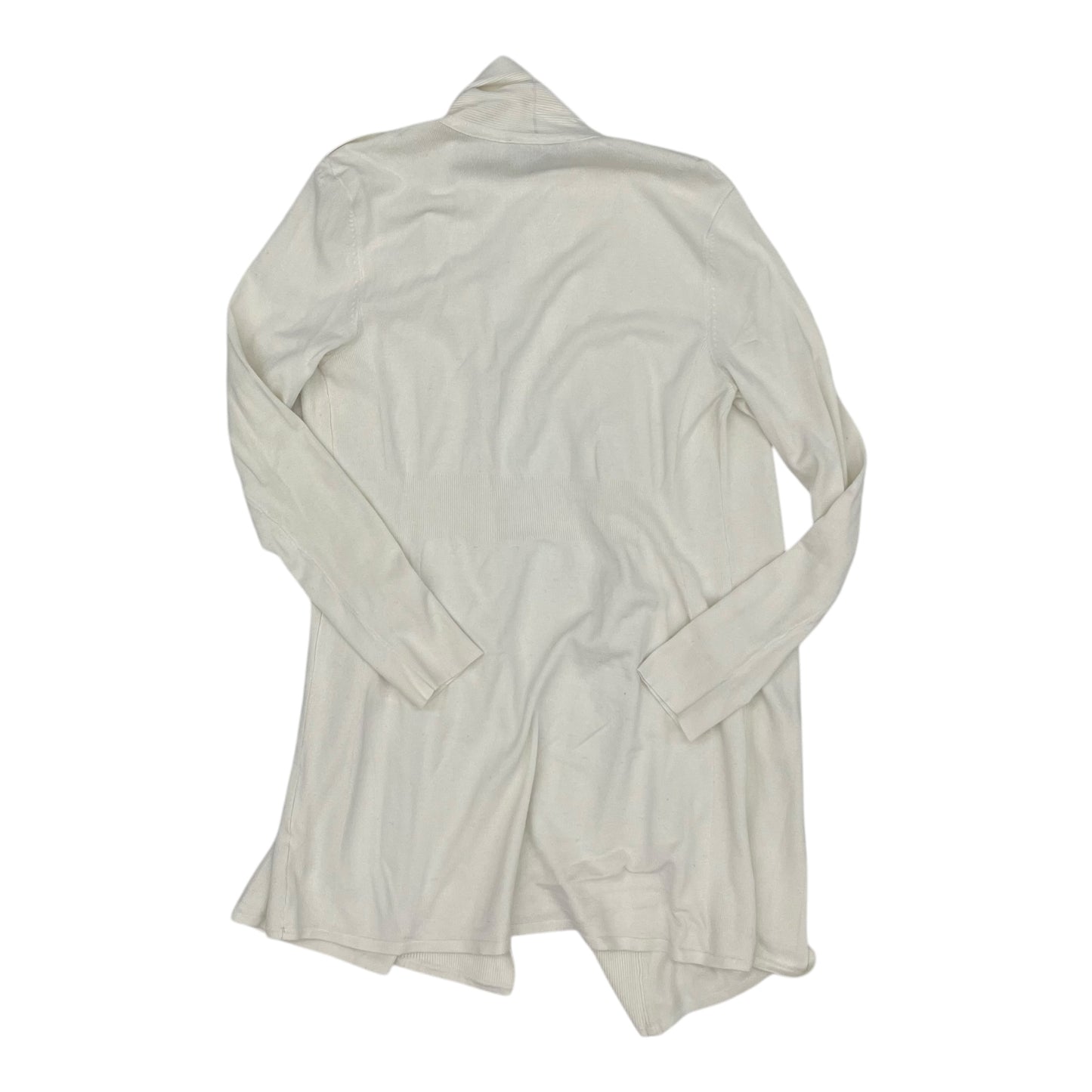 Cardigan By White House Black Market In Cream, Size:M