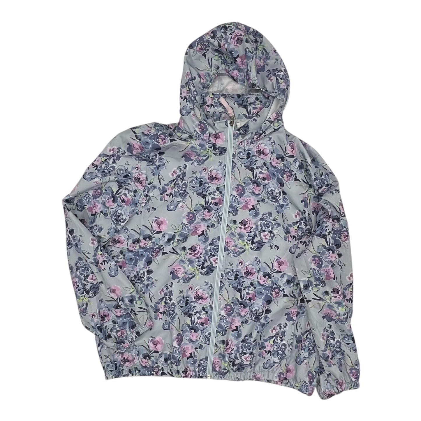 Jacket Windbreaker By Vera Bradley In Blue, Size:3X