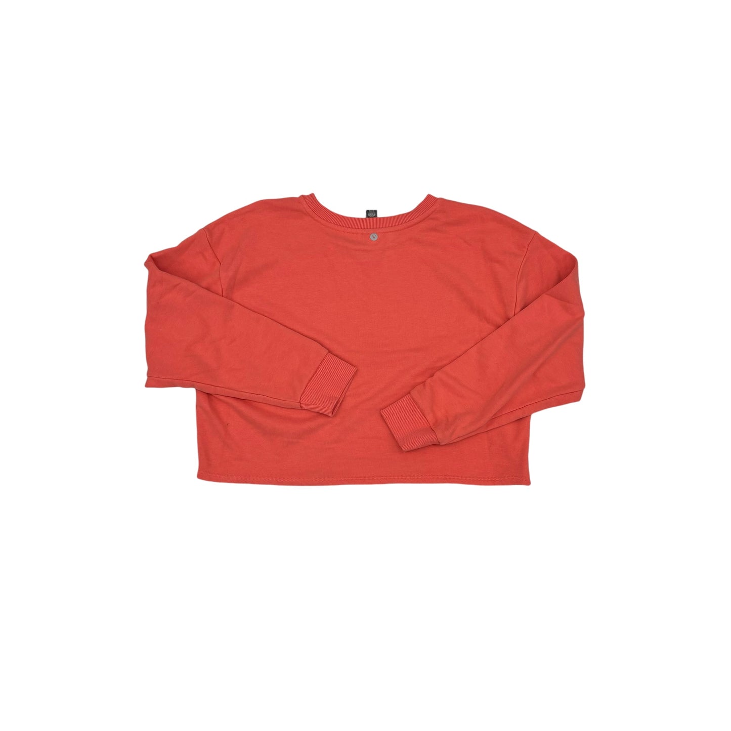 SWEATSHIRT CREWNECK by VELOCITY In ORANGE, Size: L