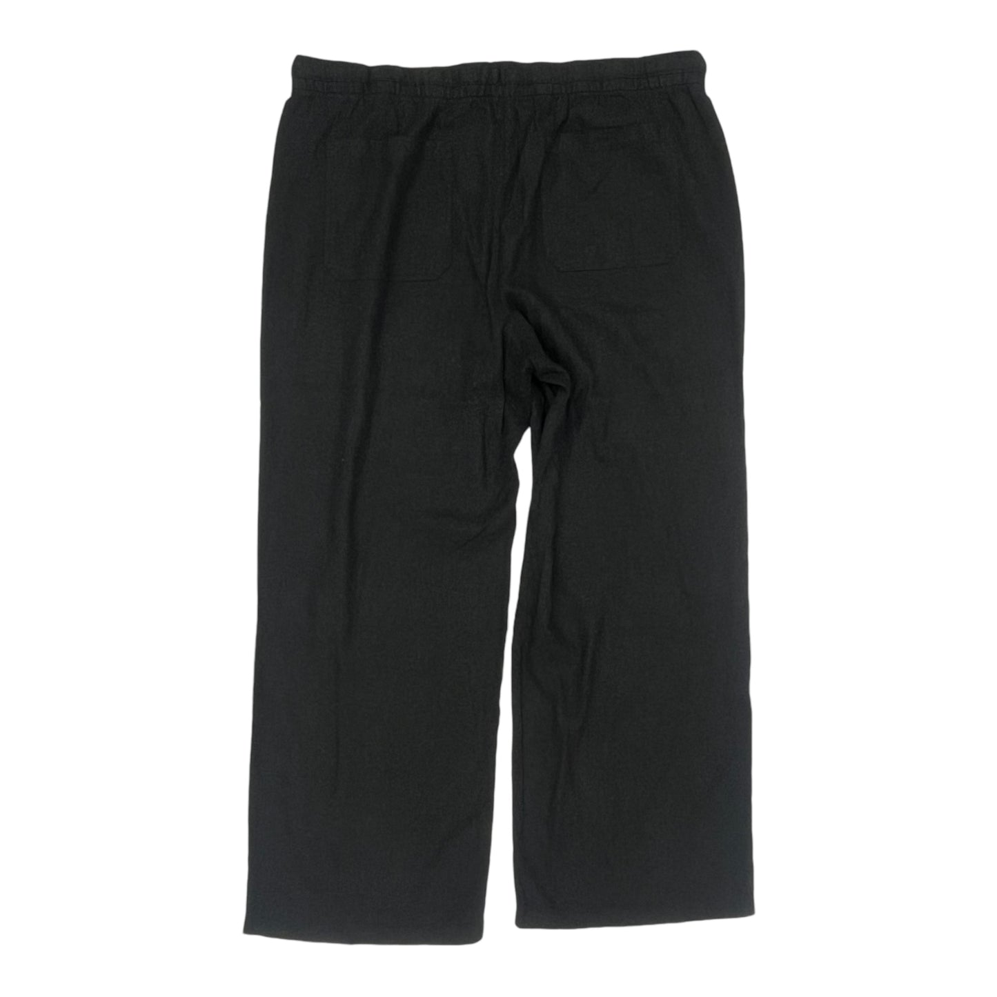 Pants Linen By Old Navy In Black, Size:Xl