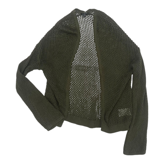 Cardigan By Express In Green, Size:Xs