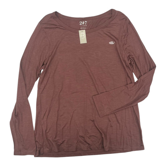 Top Ls By Maurices In Mauve, Size:L