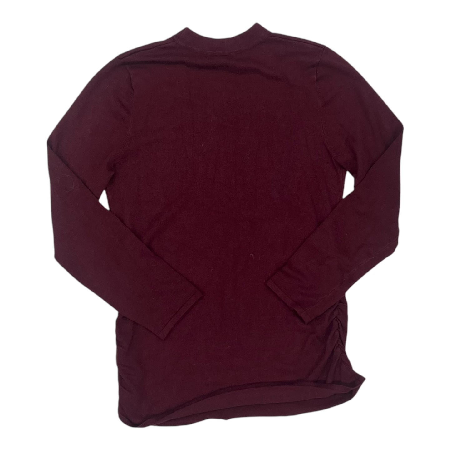 Top Ls By Its Our Time In Maroon, Size:Xl