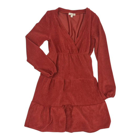Dress Casual Short By Moa Moa In Red, Size:Xs