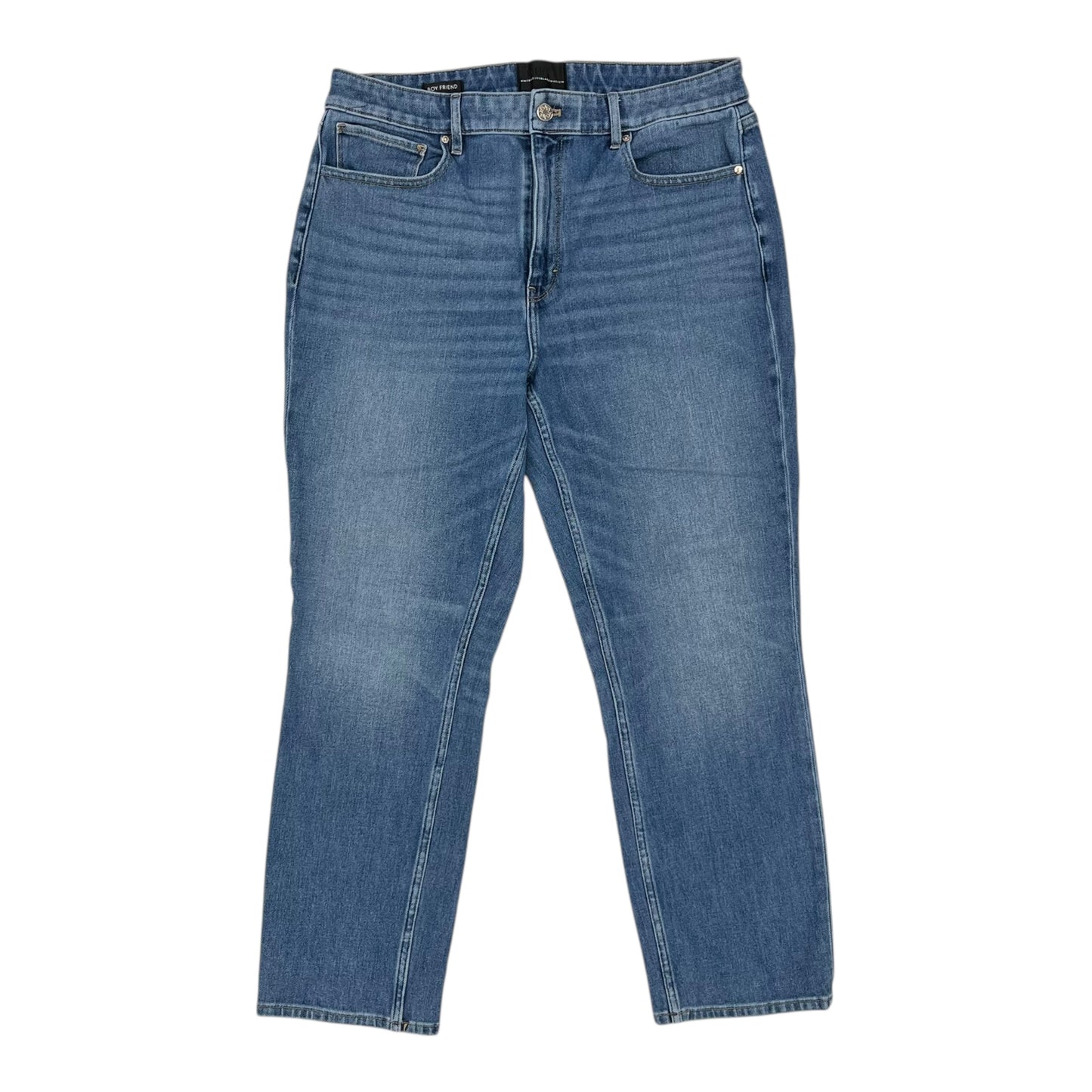 Jeans Boyfriend By White House Black Market In Blue Denim, Size:12