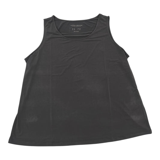 Tank Top By Susan Graver In Grey, Size:2X